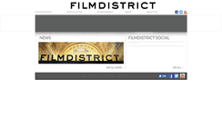 Desktop Screenshot of filmdistrict.com